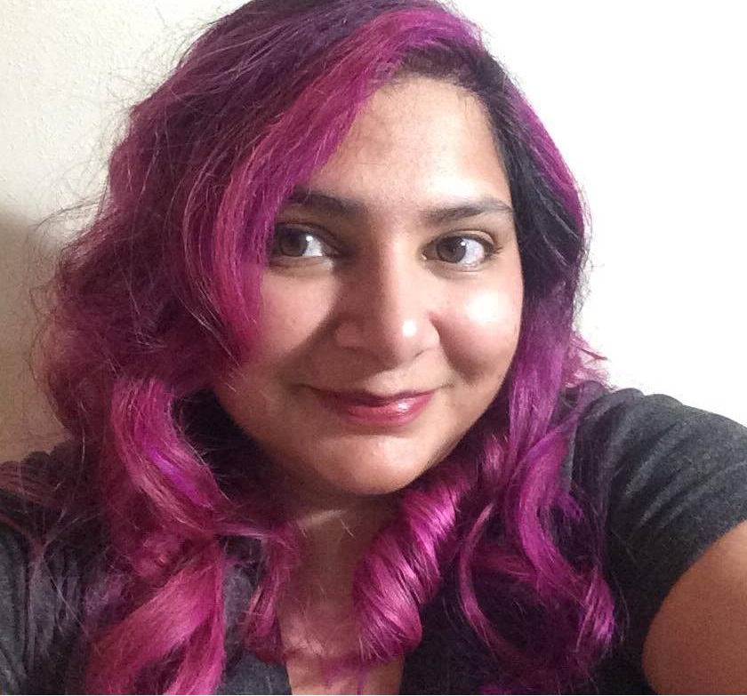 Michelle Purple Hair 300 DPI